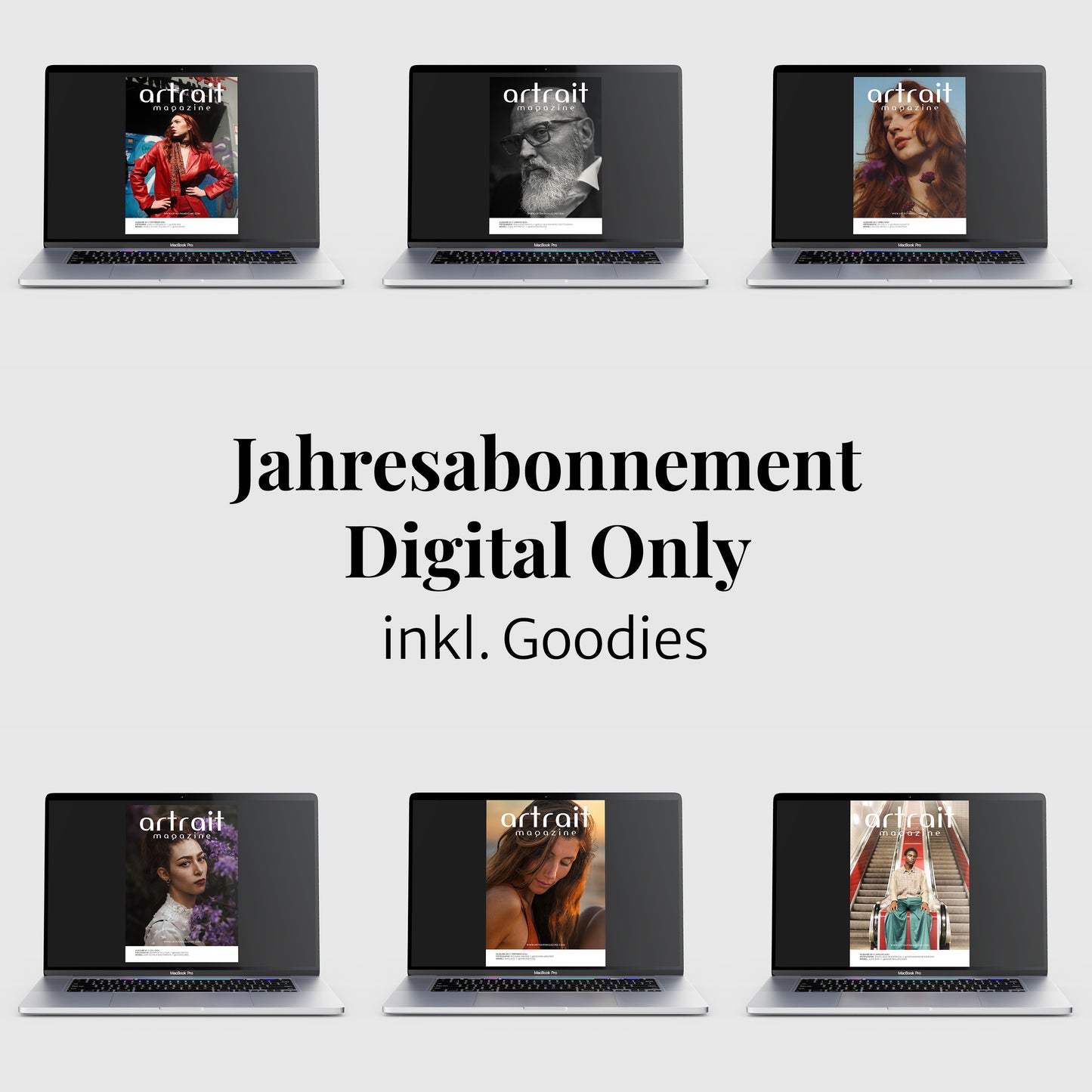 ARTRAIT Magazine Jahresabonnement (Digital Only)