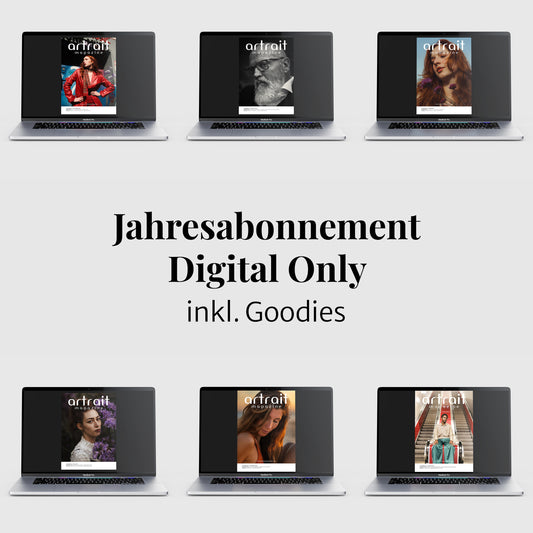 ARTRAIT Magazine Jahresabonnement (Digital Only)